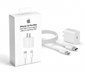 Kit Cargador Cubo 20W + Cable USB-C a Lightning