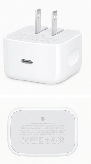 Cargador Cubo 40W iPhone USB-C